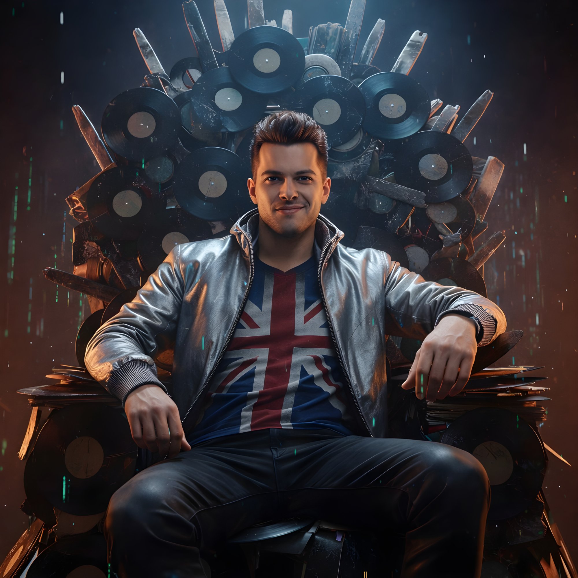 Robbai on his throne